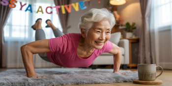 Avó Fitness: Sra. Li Prova Que Não Existe Idade para Recomeçar