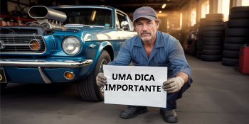 Dica de ouro: teste o motor do carro com uma folha de papel branco